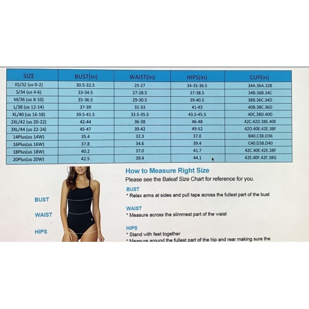 Tia Ankara Women Long Sleeve Bikini Set Two Piece Swimsuit Swimwear Sz M - Picture 10 of 12